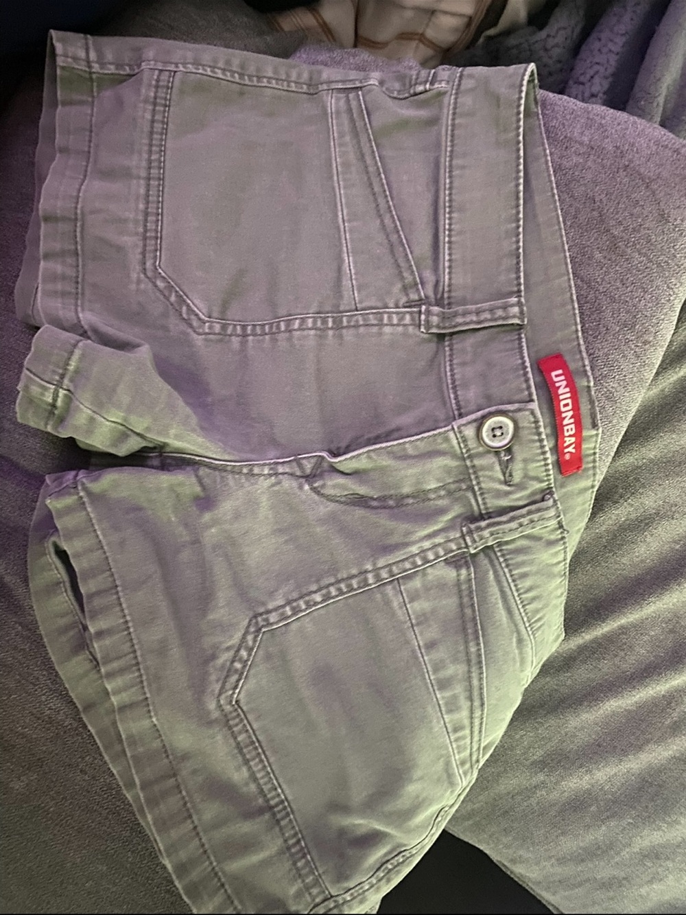 UNIONBAY Gray Utility Cargo Shorts